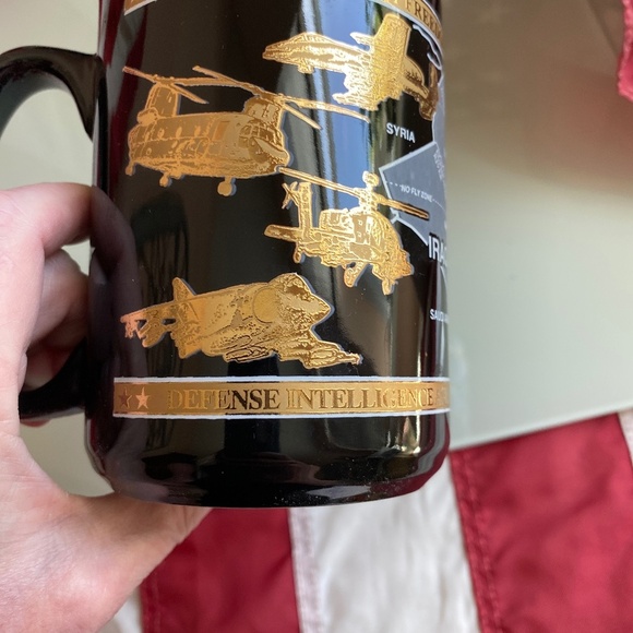Military Mug Defense Intelligence Agency Operation Iraqi Freedom Vintage - Picture 10 of 11